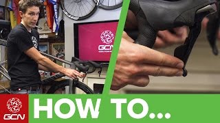 How To Use Road Bike Shifters  Change Gear On Your Road Bike [upl. by Venuti]