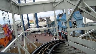 Wild Mouse onride HD POV Pleasure Beach Blackpool [upl. by Sutsugua449]