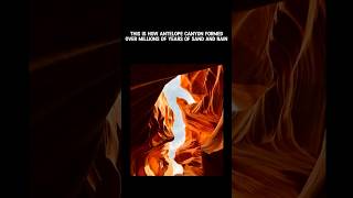 Nature’s Art The Creation of Antelope Canyon  Kota Champs shorts science physics experiment [upl. by Eimmelc]