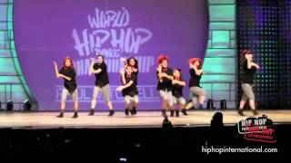 HD SORORITY DANCE CREW NZ HIP HOP INTERNATIONAL 2011  GOLD MEDAL VARSITY DIVISION [upl. by Nnylrebma516]