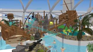 Speelstructuur monte mare Kreuzau DE  3D impressie  Watergames amp More [upl. by Henn97]