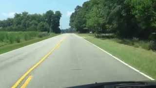 Driving through Hartsville SC countryside August 6 2014 [upl. by Tisha159]