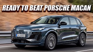 2025 Audi Q6 and SQ6 etron REVIEW Is This Electric Beast Worth It [upl. by Suisyola]