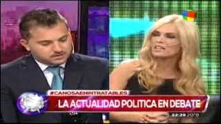 Viviana Canosa destrozó a Diego Brancatelli en Intratables [upl. by Remmus]