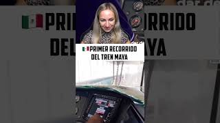 🇲🇽PRIMER RECORRIDO del TREN MAYA con el PRESIDENTE AMLO ABORDO  RUSA REACCIONA MÉXICO [upl. by Shafer452]