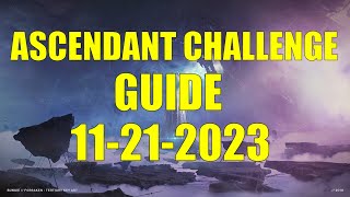 Destiny 2  Ascendant Challenge Guide and Location 11212023 [upl. by Leonhard]