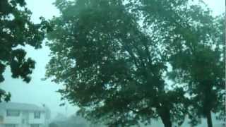 Iowa DERECHO Storm  August 4 2012 [upl. by Nedyarb559]