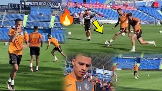 Mason Greenwood scores in Getafe first training shocks everyoneleft right foot  Man United fans [upl. by Koa]