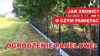 ⭐ Ogrodzenie panelowe 3D  Jak zrobić ⭐ [upl. by Quartet]