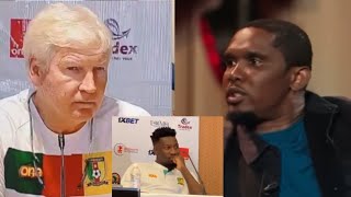 Conférence de presse les lion désavoue Etoo [upl. by Steck]