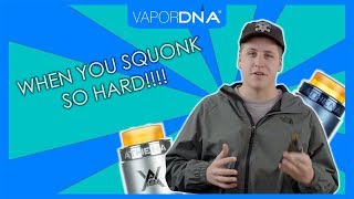 unBoxed with VaporDNA  The Geek Vape Athena BF Bottom Feed Squonk RDA [upl. by Grosz]