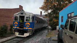 Budd RDC 9167 at Bellefonte PA [upl. by Ann]