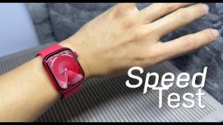 Is APPLE WATCH SERIES 9 Truly Faster SPEED TEST [upl. by Mattox]