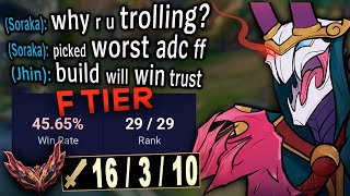 Jhin is now the worst ADC in the game This build changes everything [upl. by Atelokin147]