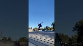 Menlo skatepark skateboarding treflip Backsideflip bayarea skateboardingtricks oard [upl. by Benildis369]