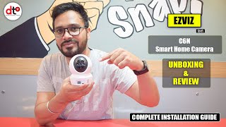 EZVIZ C6N Home Security Camera I Unboxing amp Complete Review [upl. by Akiehsal]