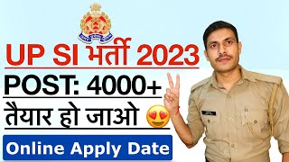 UPSI Recruitment 2023  UP Police SubInspector 4000 New Vacancy 2023  Age Qualification Syllabus [upl. by Radack]