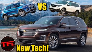 First Look Is The 2021 Chevy Traverse Now The BestLooking Family Hauler On The Block [upl. by Esbenshade]