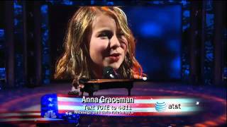 Anna Graceman  Americas Got Talent What a Wonderful World  14 Finals [upl. by Ayin]