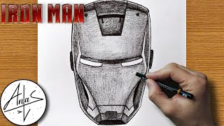 How To Draw Iron Man  Drawing Tutorial [upl. by Tunk781]