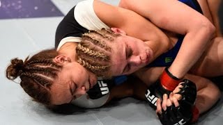 UFC on Fox 22 Michelle Waterson vs Paige VanZant Full fight review shot by shot photo by photo [upl. by Leonanie]