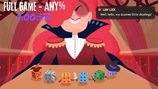 Dicey Dungeons  Full Game  Any Glitches in 10052 [upl. by Tuppeny]