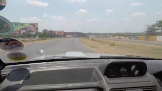 Drive Through Zambia  Kitwe [upl. by Atinod]