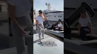 We Got To Check Out The Foiler Yacht Worth 1 Million shorts trending yacht luxury boatlife [upl. by Ydaj]