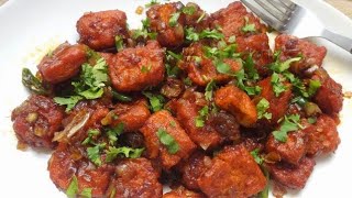 ALOO Manchurian Recipe How to make aloo manchurian at home  easy recipe [upl. by Elgna]