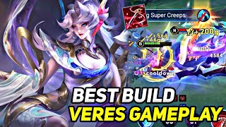 AoV  VERES GAMEPLAY  BEST BUILD  ARENA OF VALOR [upl. by Atinuj]