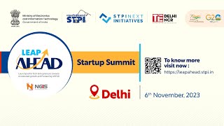 STPIINDIA  LEAP AHEAD STARTUP SUMMIT 2023 [upl. by Orelee]