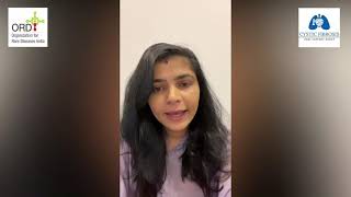 Rare Disease  Cystic Fibrosis Awareness in Tamil by Indian Celebrity Singer Chinmayi Sripada [upl. by Munmro]