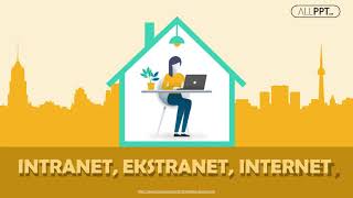 8C INTRANET EKSTRANET DAN INTERNET [upl. by Velma]