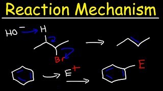 Organic Chemistry  Reaction Mechanisms  Addition Elimination Substitution amp Rearrangement [upl. by Eetsud796]