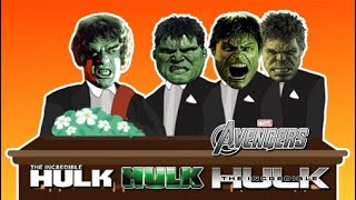 The Incredible Hulk 1977 amp 2008 amp Hulk 2003 amp The Avengers  Coffin Dance Meme Song Cover [upl. by Anrahs]