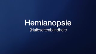 SCHWEIZER Wissen – Hemianopsie [upl. by Luce112]