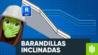 Como crear BARANDILLA INCLINADA en REVIT 🪧 Tutorial paso a paso Arcux [upl. by Sherrod257]