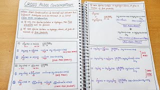 36 Cross Aldol Condensation Short trick Aldehyde Ketones Class12 Organic neet jee cbseexam [upl. by Ancel]