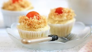 Cách làm bánh BÔNG LAN TRỨNG MUỐI không cần lò nướng  No oven Savoury Cupcakes Recipe [upl. by Greenwald]