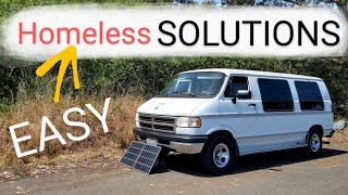 HOMELESSNESS Living in Vehicles Safe Parking  Thoughts amp SOLUTIONS  Van Life [upl. by Na]