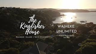 The Kingfisher House  stunning family holiday home in Oneroa Waiheke Island New Zealand [upl. by Kuhn]