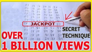 Secret Lottery Strategy to win the Jackpot and Consolation Prizes [upl. by Gassman]