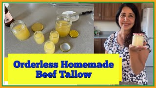 HOW TO MAKE ODOURLESS BEFF TALLOW RENDER AND PURIFY 2024 [upl. by Niassuh]