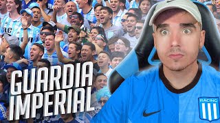 🔵⚪️IMPRESIONANTE HINCHADA DE RACING DE AVELLANEDA⚪️🔵 🇪🇸Español Reacciona [upl. by Obola]