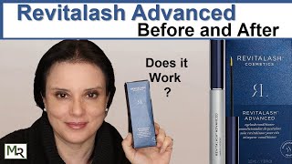 RevitaLash Advanced Before and After  Does it Work [upl. by Auqemahs]