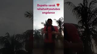 Dupatta sarak ❤️ Raha hai YouTube songdance [upl. by Fidelas]