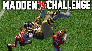 Madden NFL 15 Challenge  Can A Giant Player Hurdle A Tiny Player [upl. by Missak]