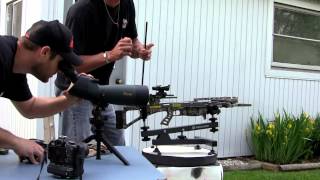 150  Yard Crossbow shot [upl. by Sivolc]