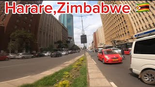 Harare City Centre in 2024  The Heart Of Zimbabwe 🇿🇼 [upl. by Cima]