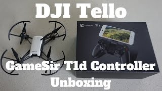 GameSir T1d Controller Unboxing for DJI Tello Drone [upl. by Isiah]